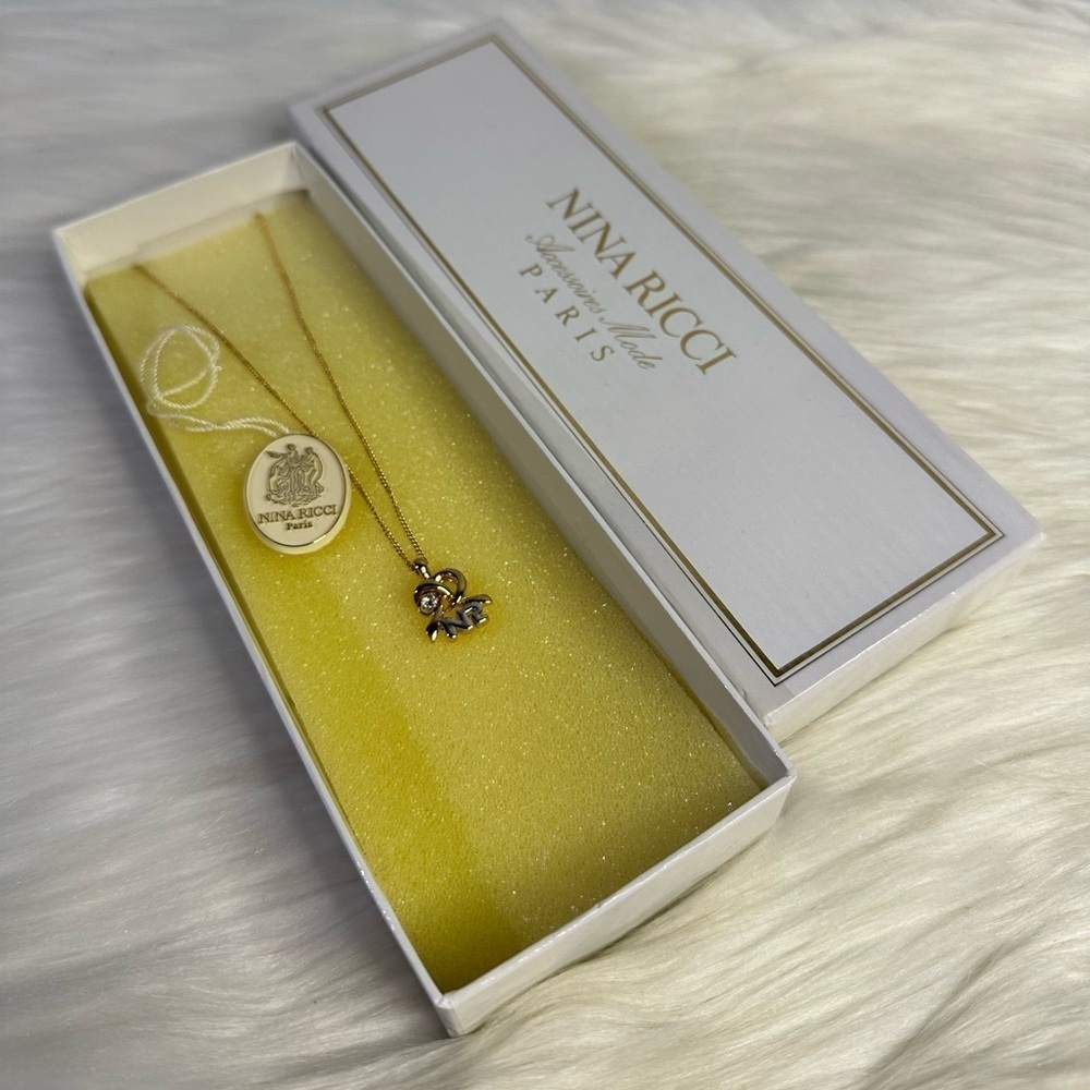 NINA RICCI logo necklace - Picture 14 of 14